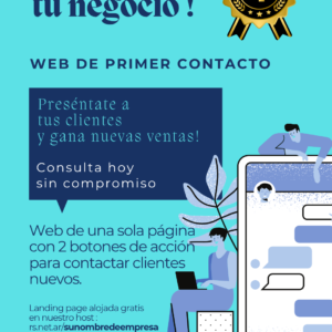 Web de primer contacto
